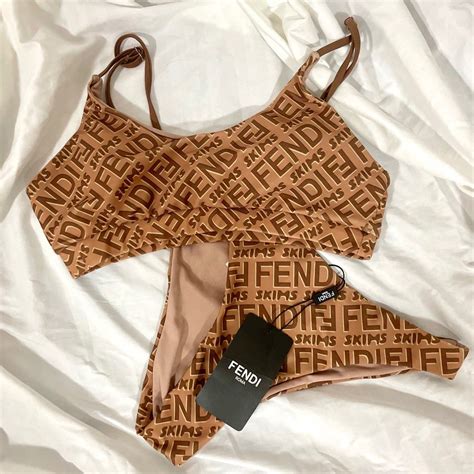 fendi ビキニ|fendi skims swimsuit.